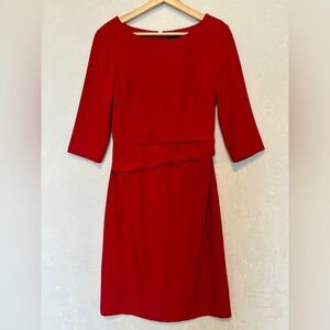 J. Peterman holiday The Red Dress size 6